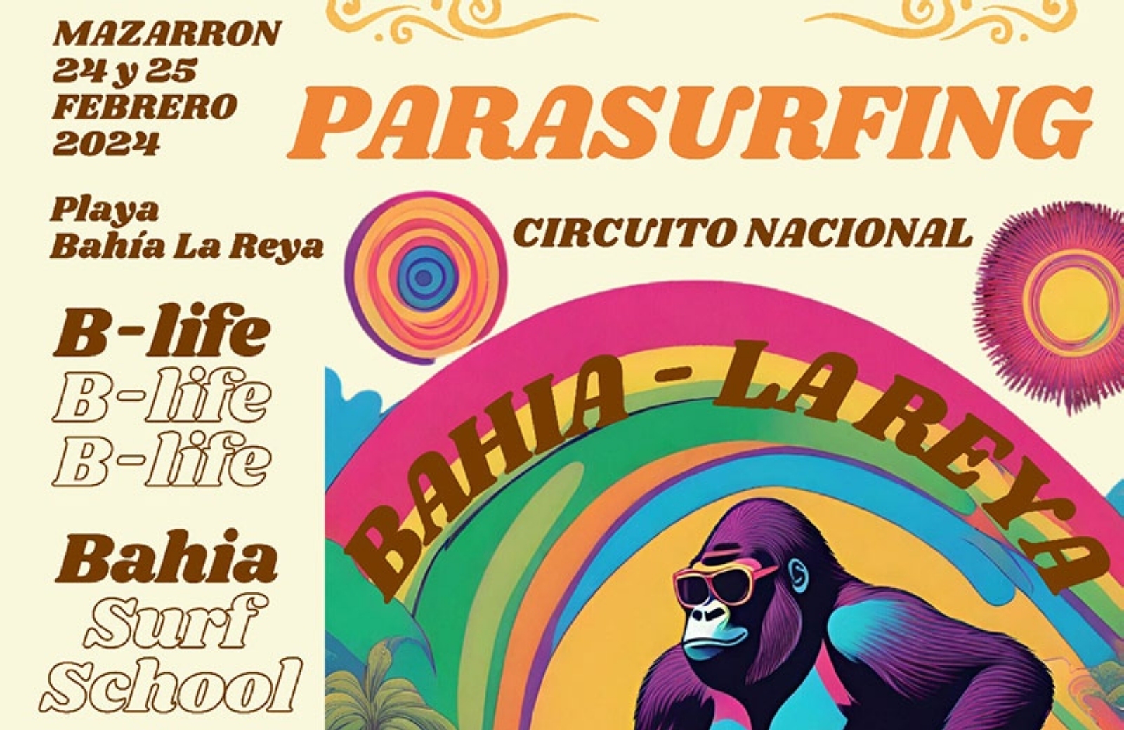 La Copa de España Parasurfing 2024 en Mazarrón