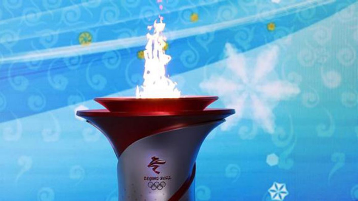 La llama olímpica llega a China - Beijing 2022
