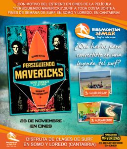 Este viernes se estrena en España la película Chasing Mavericks