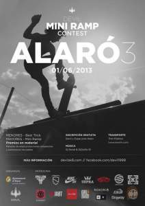 Competición de miniramp en Alaró