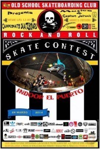 Rock & Roll skate contest en el Puerto de Santa María