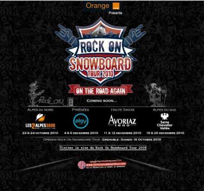 Rock on Snowboard Tour 2010 