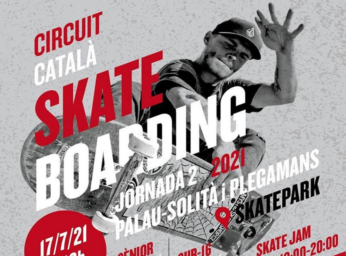 Segunda prueba del Circuito Catalán de Skate,en Palau-solitá