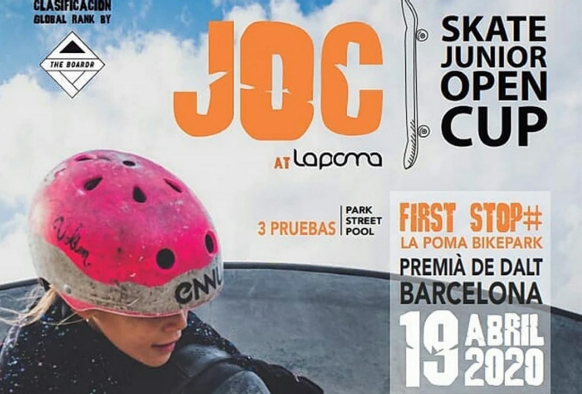 Skate junior open cup en La poma bikepark 