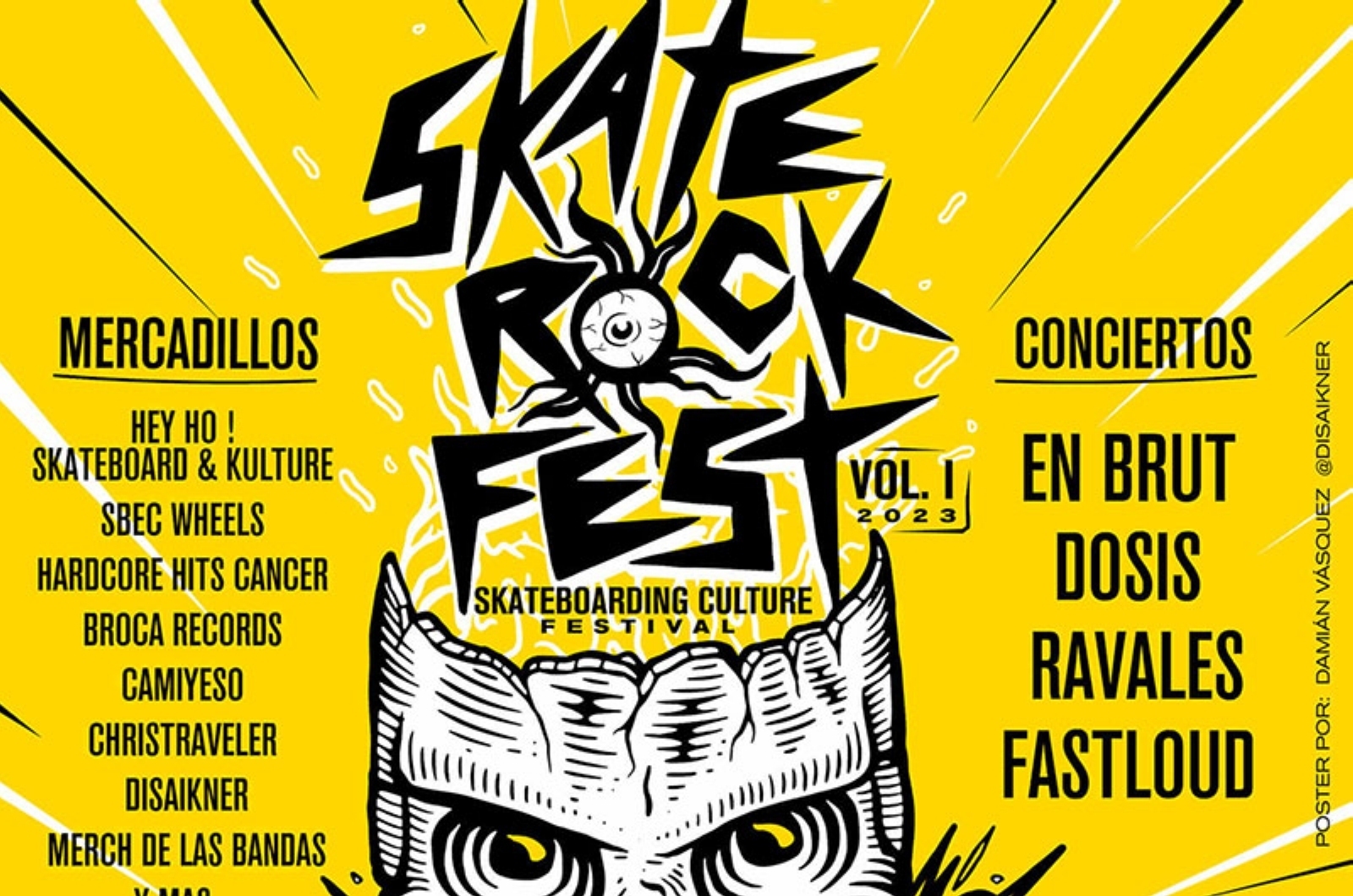 Skate Rock Fest 2023 en Badalona
