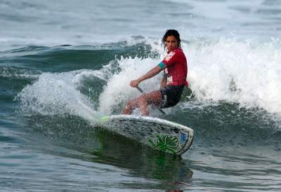 Bronce de Iballa Ruano en SUP Surfing en Perú