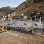 Grandvalira inicia la construcción de las gradas de la Copa del Mundo Soldeu 2012