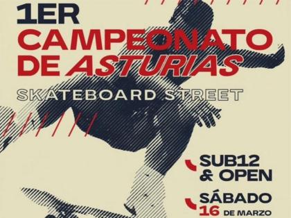 1er Campeonato de Asturias Skateboard Street 2024