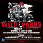 Campeonato en el skatepark de Leganés, Wild in the parks 2012