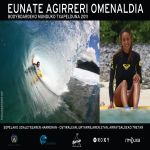 Homenaje a la campeona del mundo de bodyboard 2011 Eunate Agirre