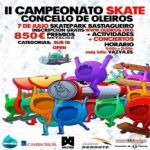 II campeonato de skateboard en Bastiagueiro