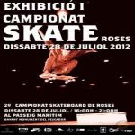 Exhibición y campeonato de skate en Roses