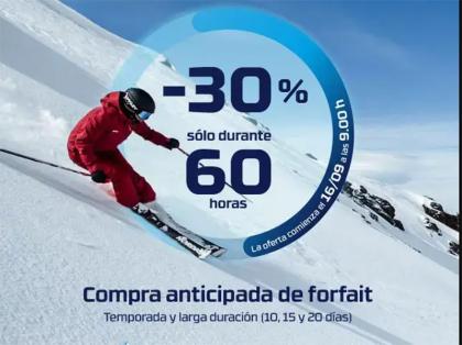 Compra anticipada forfaits Sierra Nevada 2024/25