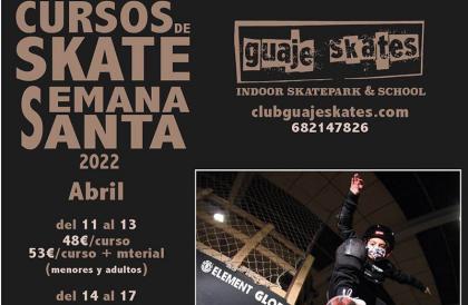 Cursos de Semana Santa del Club Guaje Skates