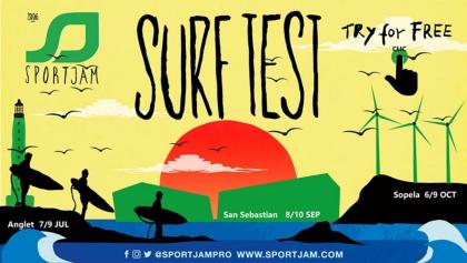El Sportjam Surftest en San Sebastián en 2023