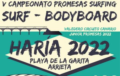 El V Campeonato Promesas Surf- Bodyboard Haría 2022
