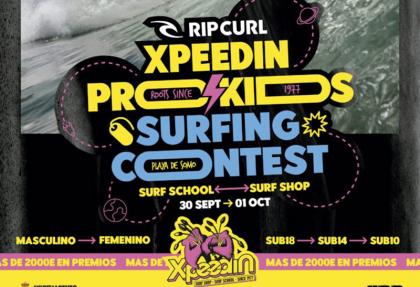 El Xpeedin Pro Kids Surfing Contest 2023 en Somo