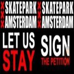 Firmas para evitar el cierre del Skatepark de Amsterdam