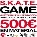Game of skate en el skatepark de Zaragoza
