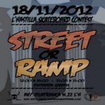 Campeonato de skateboard Street or Ramp en el indoor de La Hastilla