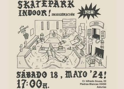 Inauguración del nuevo skatepark indoor en Salinas 