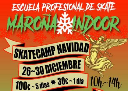 Skatecamp navidad en Maroña Indoor