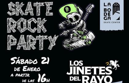 Skaterock Party en la Bodega Skate Center de Jerez