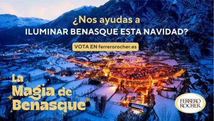 Vota para que Benasque ilumine esta Navidad 2023/24