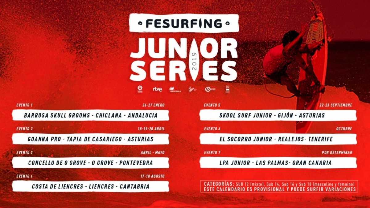 Una nueva edición del Fesurfing Junior series