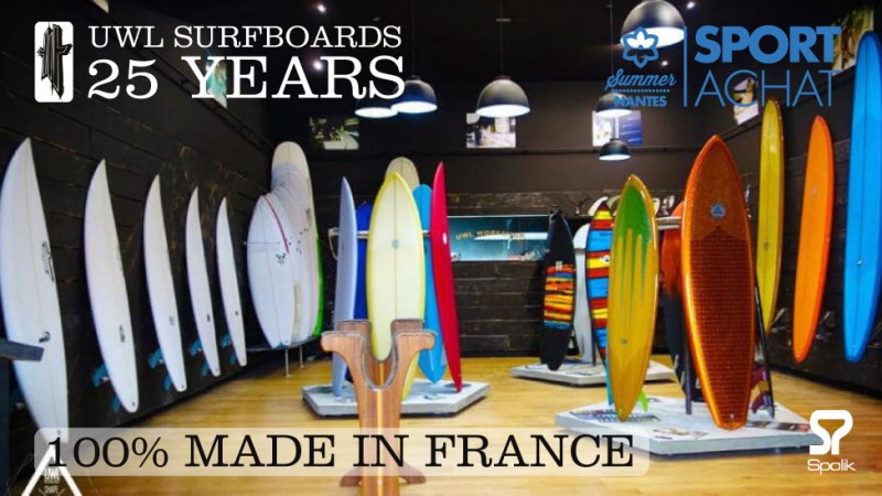UWL Surfboards festejará su 25 aniversario en el Sport-Achat 