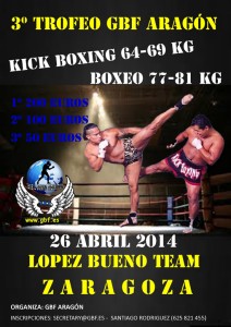 3º Trofeo Kick Boxing en Aragón