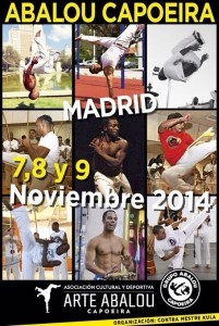 Abalou Capoeira en Madrid 
