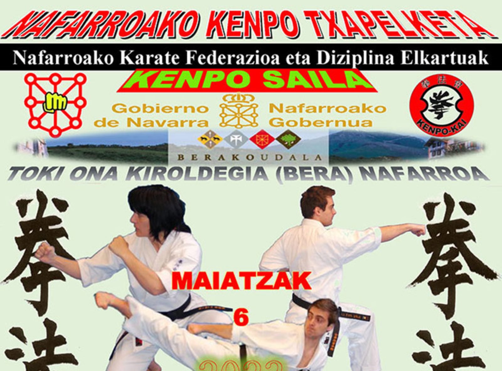 Campeonato de Navarra de Kenpo en Bera