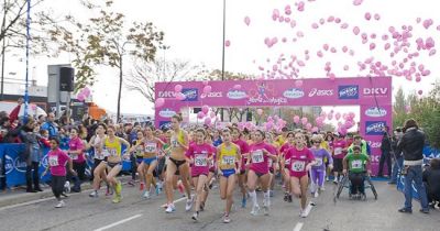 4.000 corredoras participan en la mayor fiesta del deporte en Zaragoza