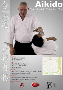 Curso Aikido Stphane Benedetti Shihan