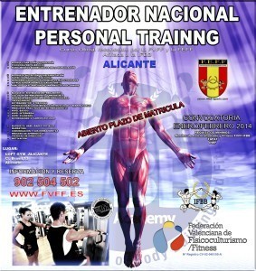 Curso de Entrenador personal en Alicante