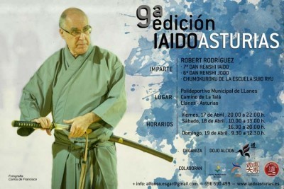 Curso de Iaido ZNKR en Asturias