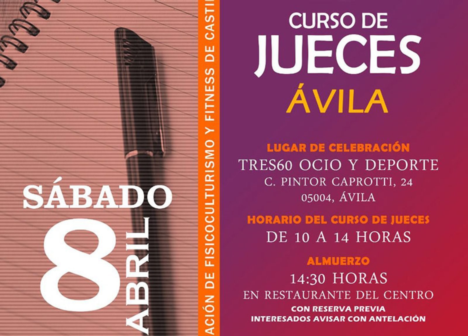 Curso de jueces regionales (CyL) 2023 en Ávila