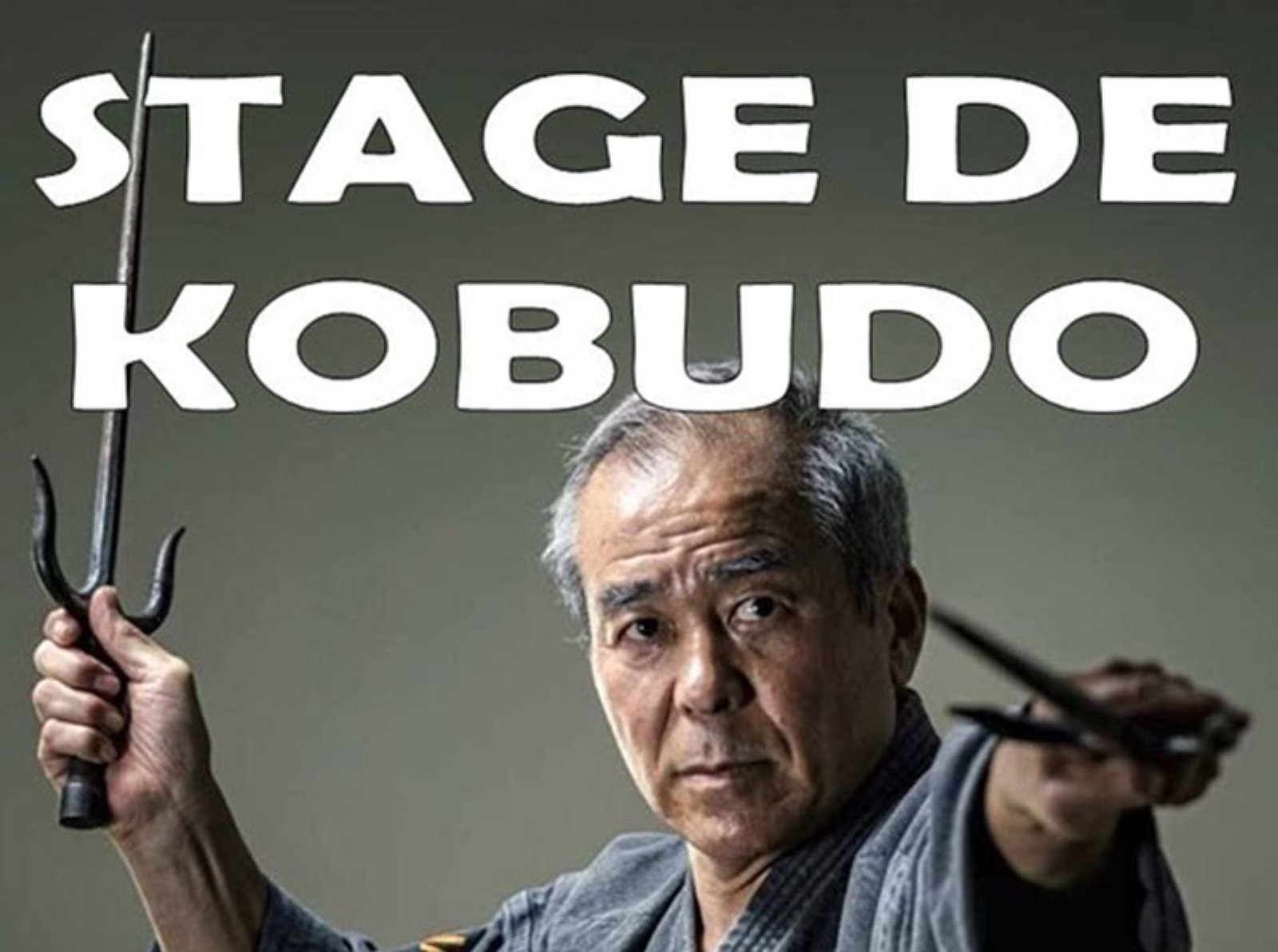 Curso de Kobudo con el maestro Zenei Oshiro, 9º Dan