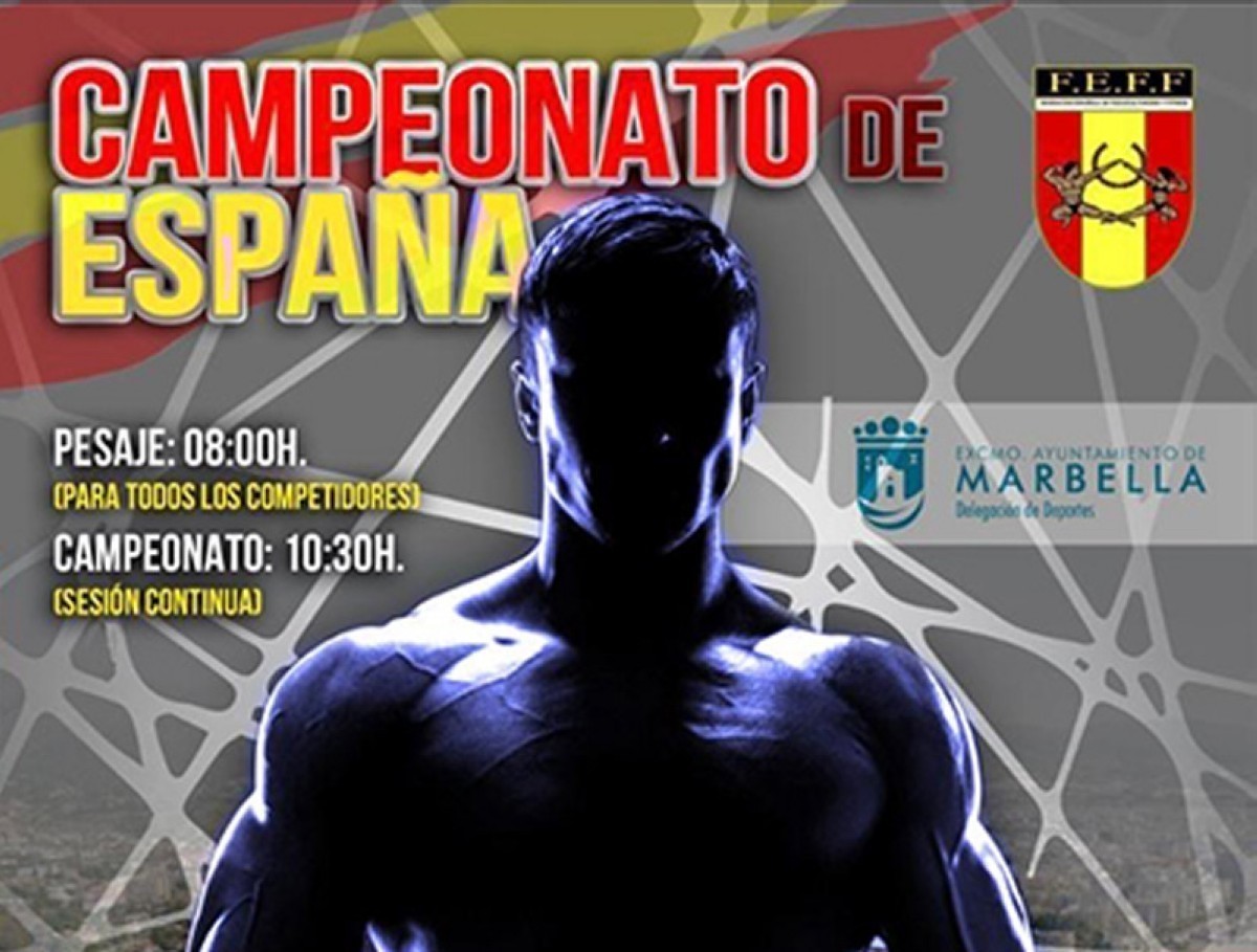 El pesaje del Campeonato de España Absoluto FEFF-IFBB también el viernes