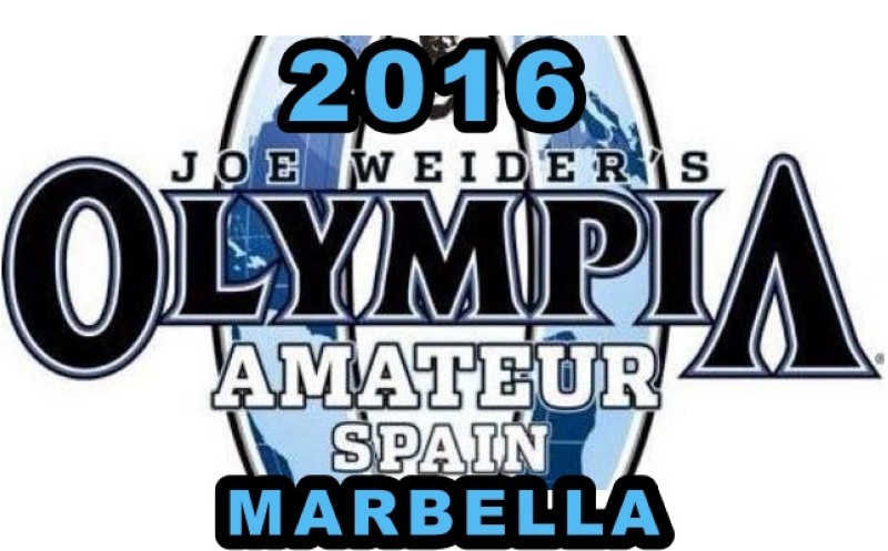 El IFBB Olympia Amateur en Marbella
