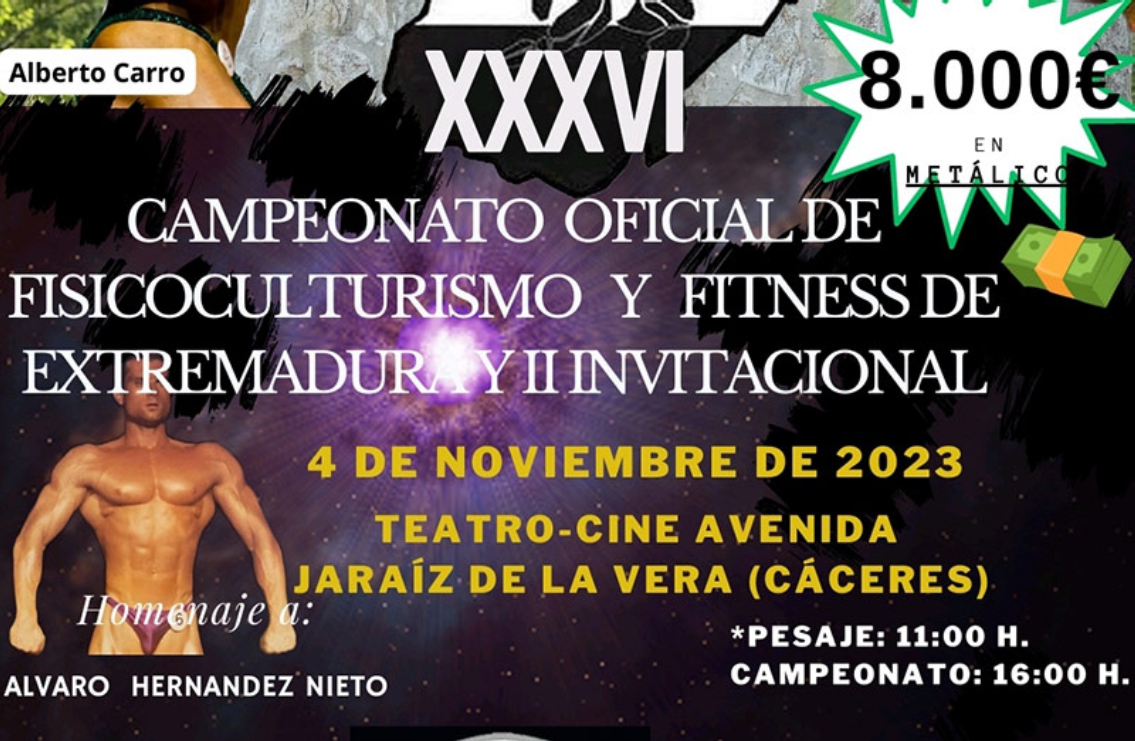 El XXXVII Campeonato Regional de Extremadura 2024