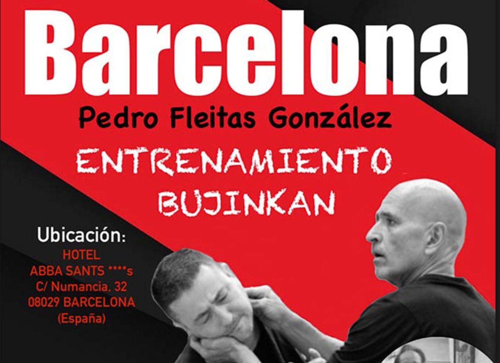 Entrenamiento Bujinkan en Barcelona