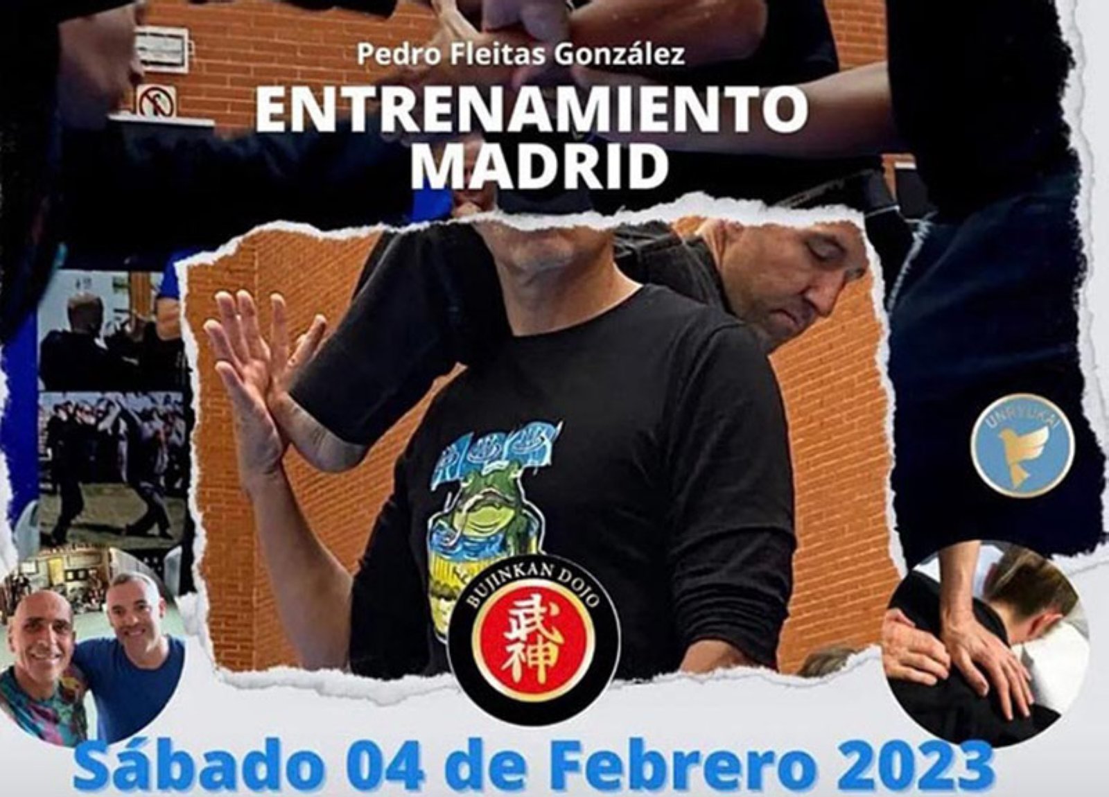 Entreno de Budo y Ninja Ryoho en Madrid con Pedro Fleitas