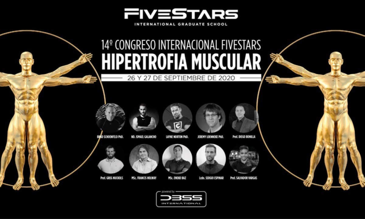 FiveStars IGS organizará el congreso sobre hipertrofia muscular a nivel mundial