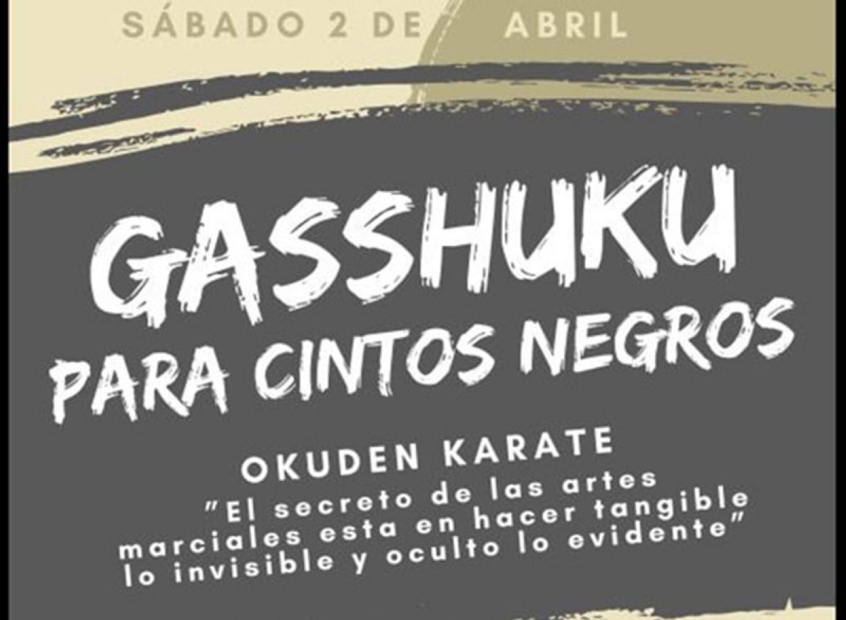 Gasshuku para cintos negros en Burgos