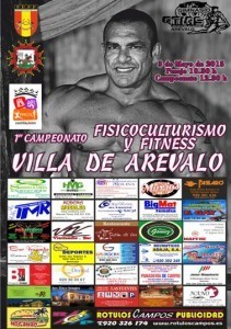 I Campeonato de Fisicoculturismo y Fitness Villa de Arévalo