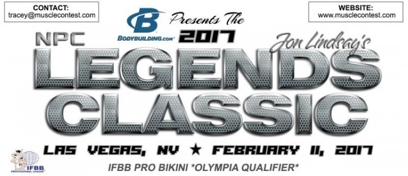 IFBB Legends Classic Pro 2017 en las Vegas