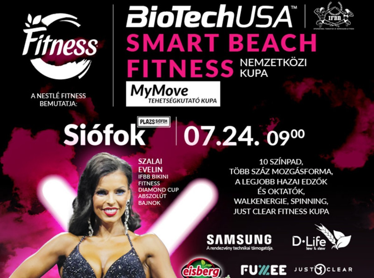 Inscripcion al IFBB Smart Beach Fitness Cup, Slofok 2022