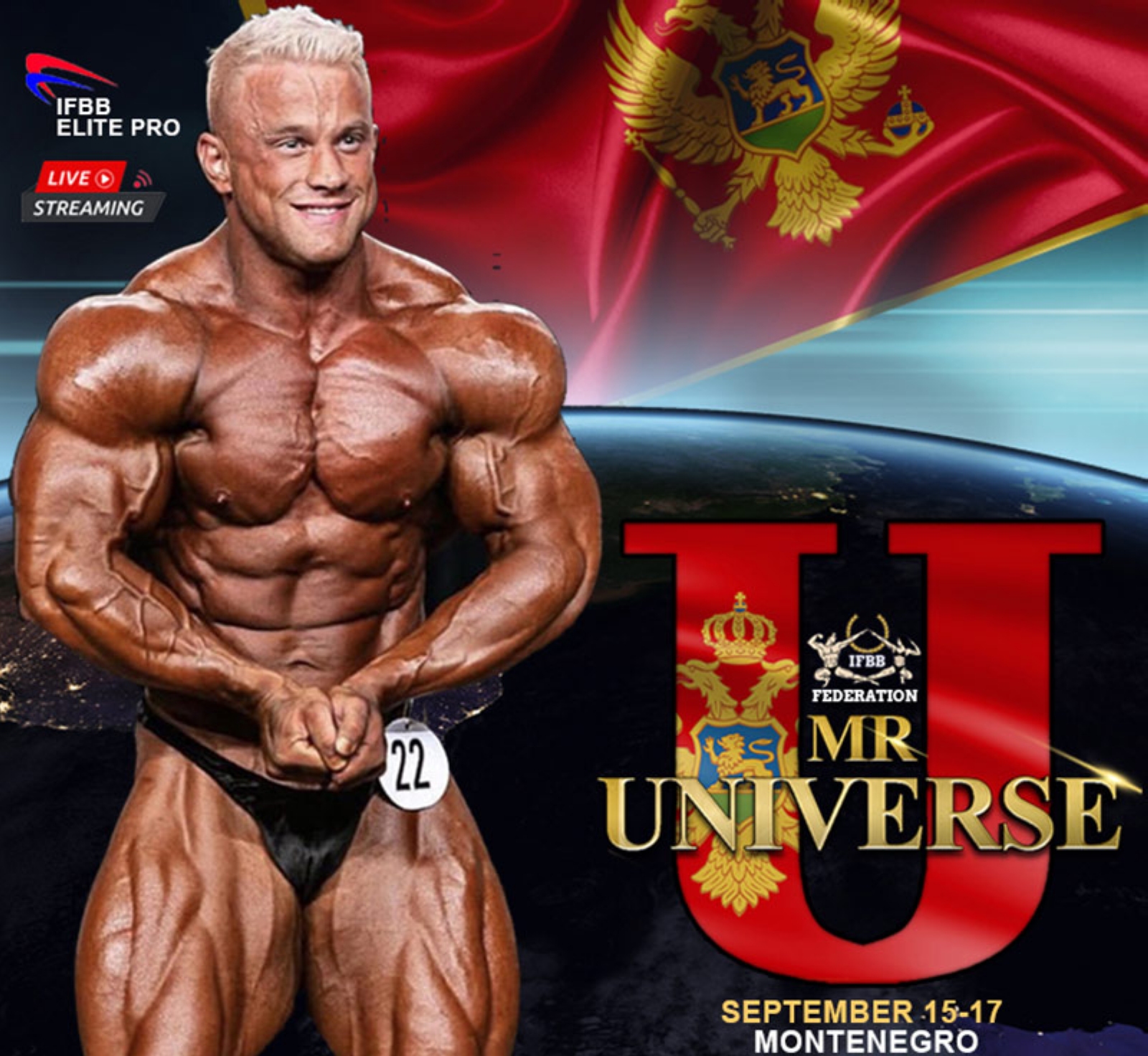 Inscripción al MR. Universe Montenegro 2023